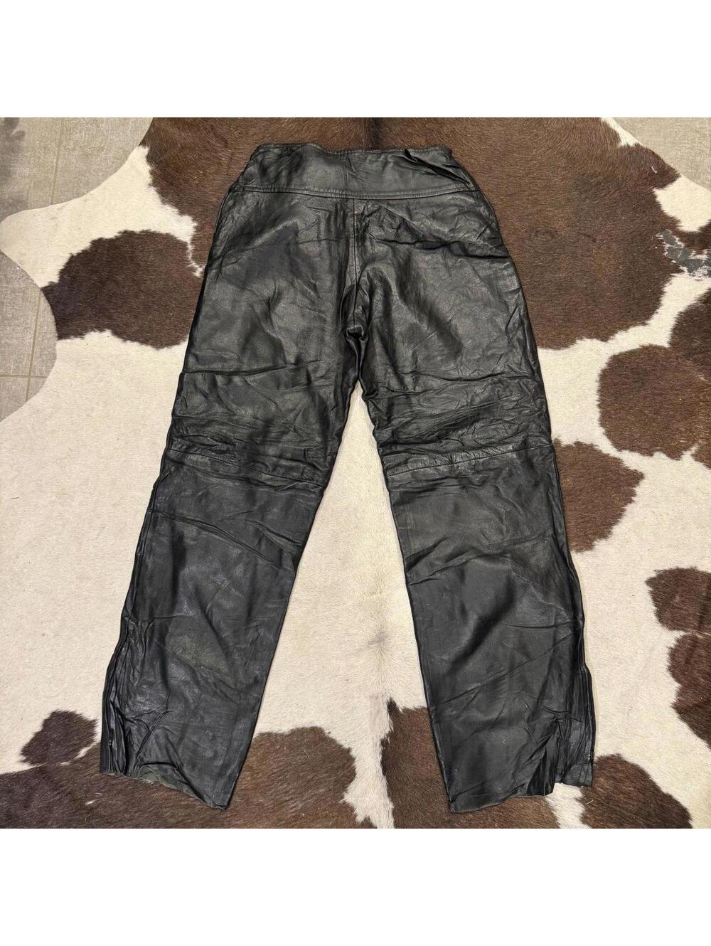 Vintage Unbranded Leather Pants View 5